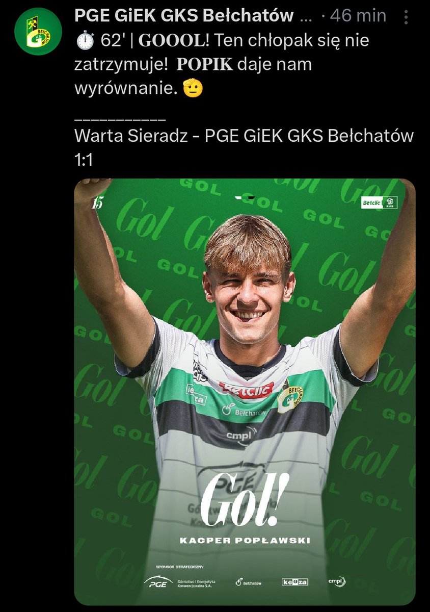 4 mecze = 5 goli