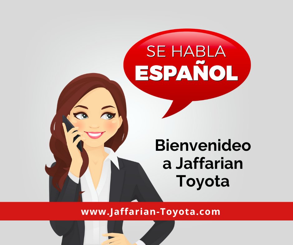 Estamos aquí para ayudarte a comprar un auto. Hablamos español. Visítanos en #Haverhill, MA o llámanos al 978-372-8551. bit.ly/4gz381E  #JaffarianAutomotive #JaffarianToyota #TheJaffarianWay