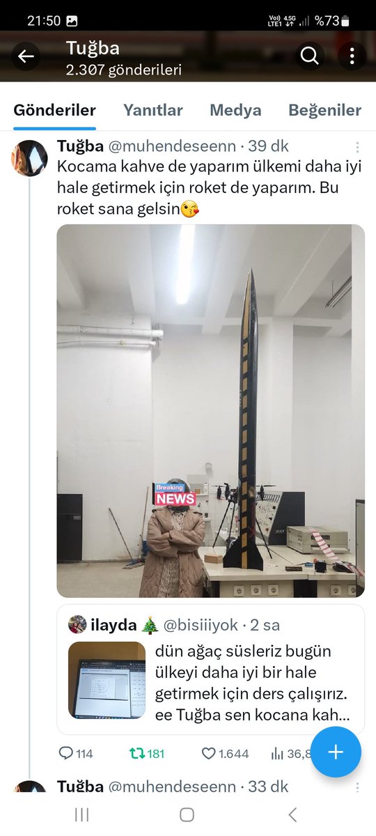 Başörtülü ablamızı aşağılamak istemiş, O da gerçek bir füze atarak cevap vermiş🤣😃🤣 Türkiye Yüzyılı bambaşka canım.