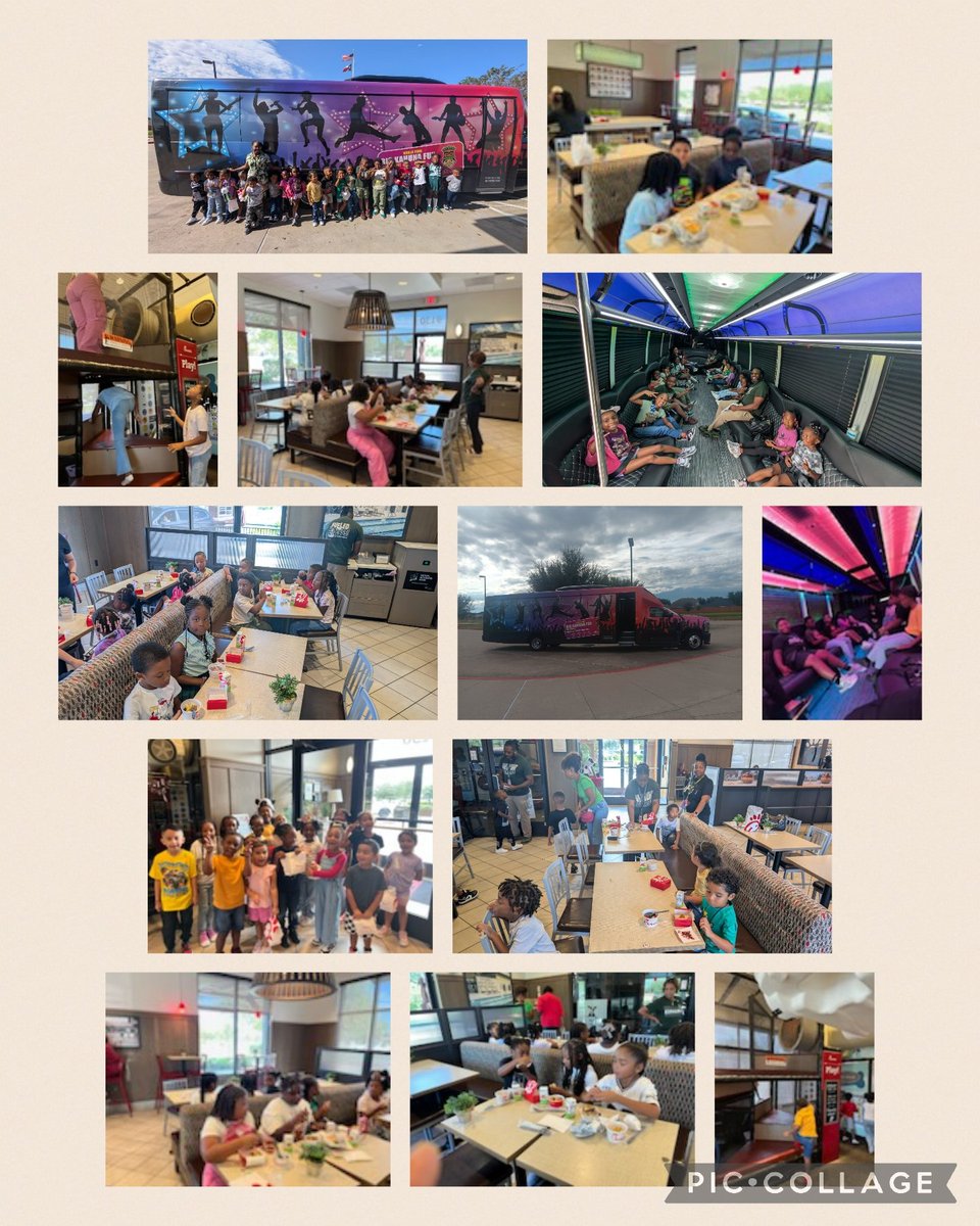 RPE_Rockets's tweet photo. Our @RPE_Rockets top fundraiser sellers enjoyed their partybus ride and lunch at Chick-fil-A on Thursday. Way to gi Rockets! #RocketsReady #BuildingOurFuture https://t.co/54mPswNIzo