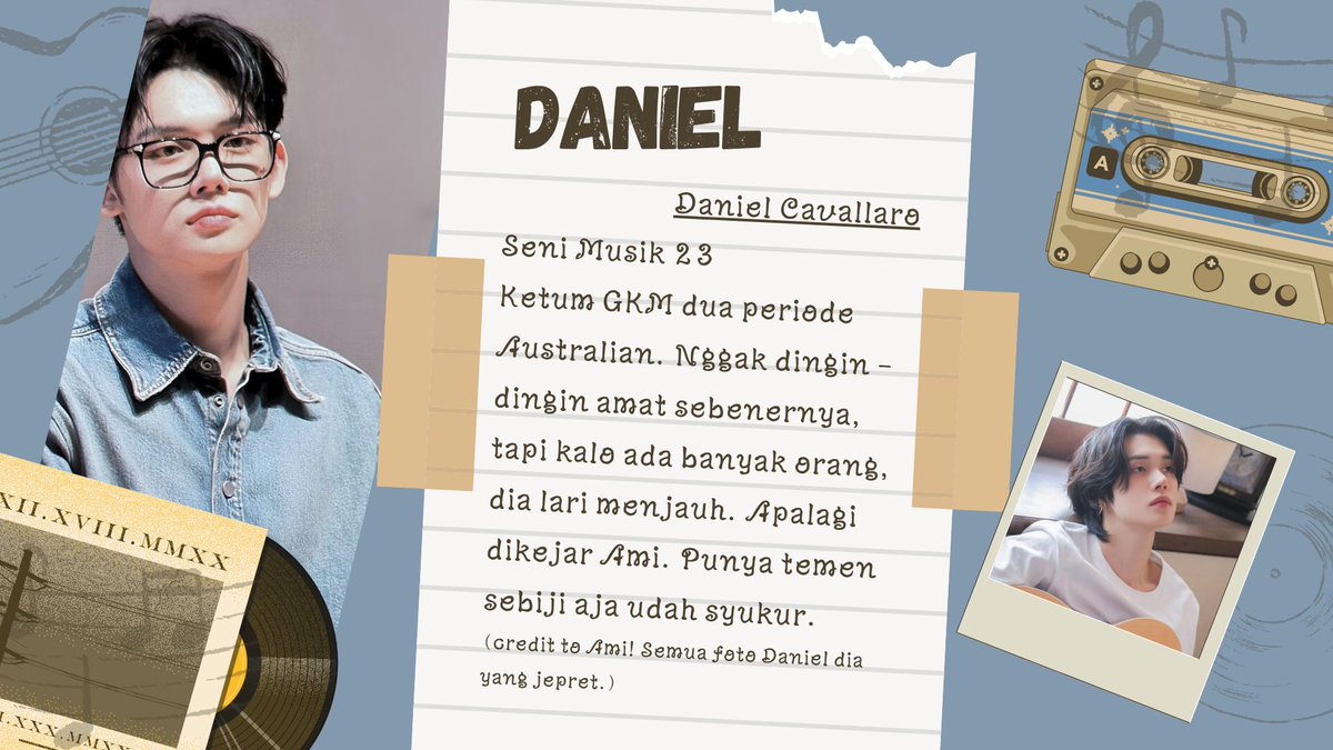 Daniel dan satu satunya temen manusia