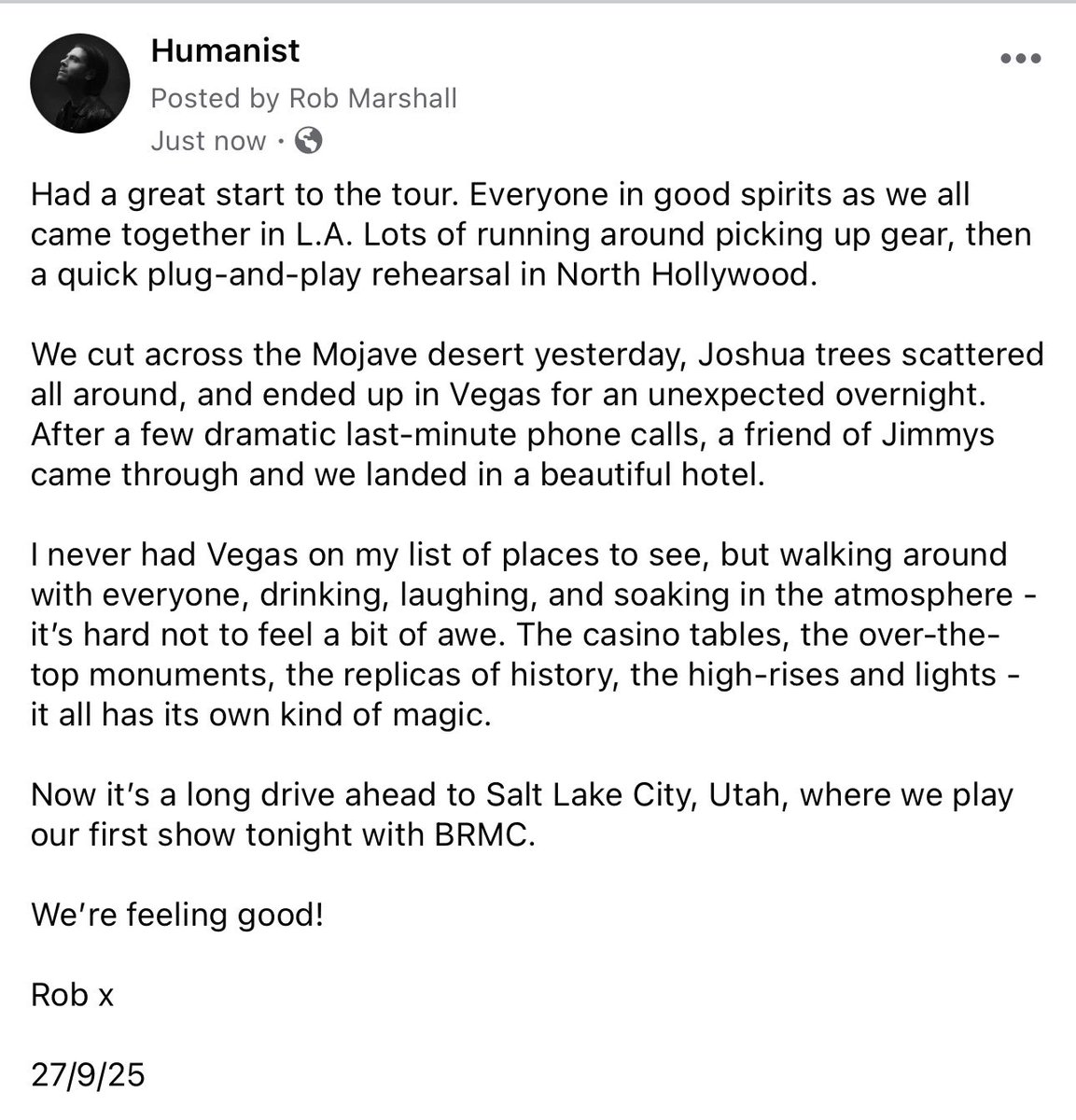 humanist_uk's tweet photo. 27/9/25
@WRFmusic @bellaunion @BRMCofficial @JimmyGneccoNews https://t.co/bXJuQO87tD