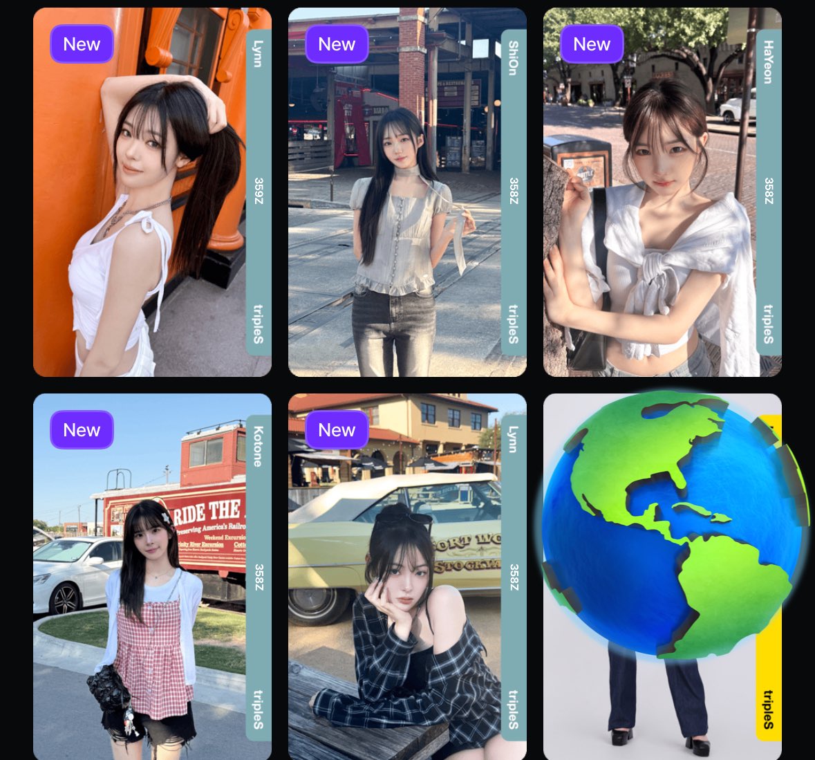 s___piii's tweet photo. tripleS objekt trade 

Have:
aa358 Lynn Kotone HaYeon ShiOn
aa359 Lynn Kotone ShiOn Nien

Want:
aa358 aa359 aa360 Yooyeon ChaeWon

Plz DM! https://t.co/MxHV8MCit2