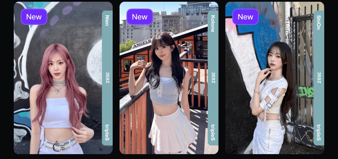 s___piii's tweet photo. tripleS objekt trade 

Have:
aa358 Lynn Kotone HaYeon ShiOn
aa359 Lynn Kotone ShiOn Nien

Want:
aa358 aa359 aa360 Yooyeon ChaeWon

Plz DM! https://t.co/MxHV8MCit2