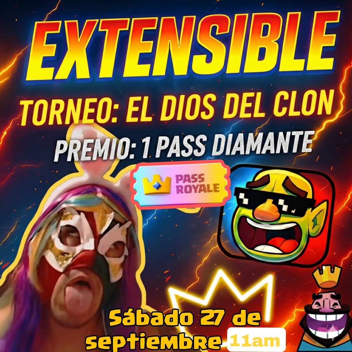 Nos vemos en 35 minutos

Voy a regalar un pass diamante!!!