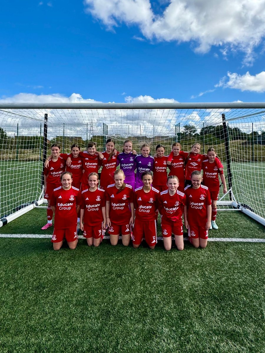 Three wins from three matches for our U13 Girls team in their National Academi league as Jon Hutchinson and Shane Phillips’ side earned a 5-1 victory over Aberystwyth Town at The Poppies 3G earlier today🤩

Willow Powell⚽️⚽️
Elan Ceiro Jones⚽️
Isabella Reekie⚽️
Lauren Antrobus⚽️