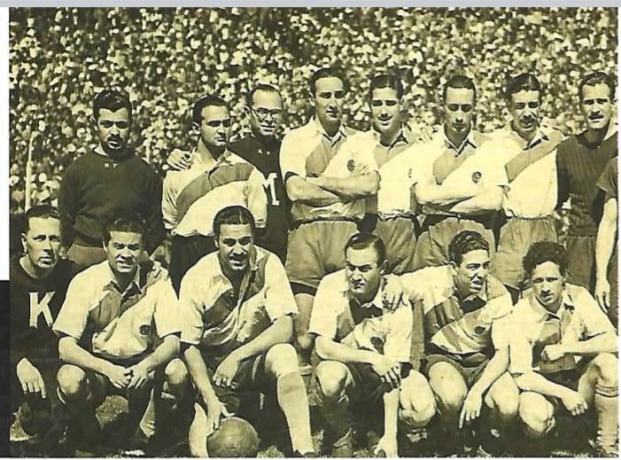 PCioccale's tweet image. El 27/9/1942 hace 83 años @RacingClub le ganaba @RiverPlate 6 a 1.
#Detalle: Está dentro de las 75 máximas goleadas a @River 👇.

@DataRacingOK @PittisRacingHis
@lucianochein1 @AtaqueFutbolero @RCArchivo @HistoriadelFut6 @elprimer_grande @RacingManiacos