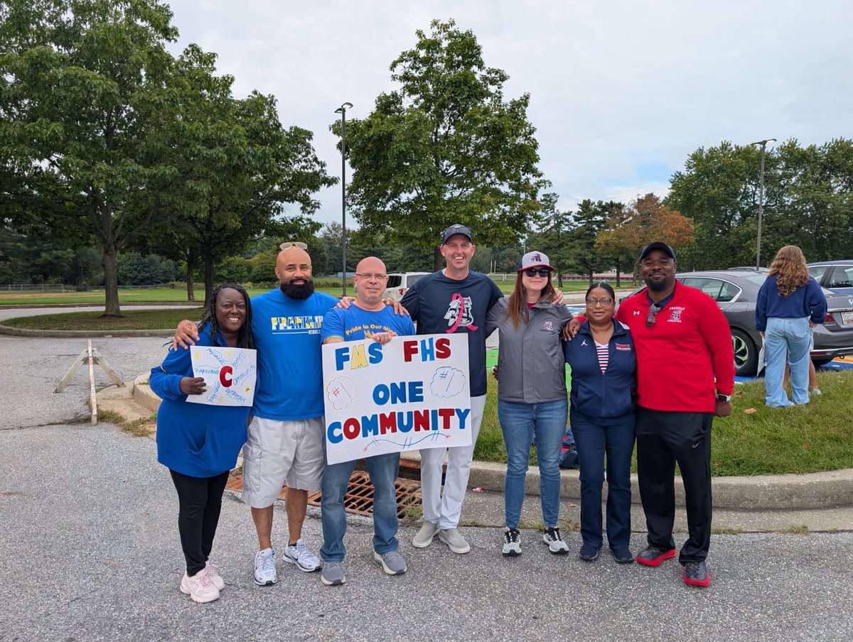 We loved supporting <a href="/FranklinHS_BCPS/">Franklin High School</a> during their Homecoming Parade this morning! #OneFranklinOneCommunity <a href="/SchifferB/">Brian Schiffer</a> <a href="/KO_BCPS/">Kieran J. O’Connell</a>