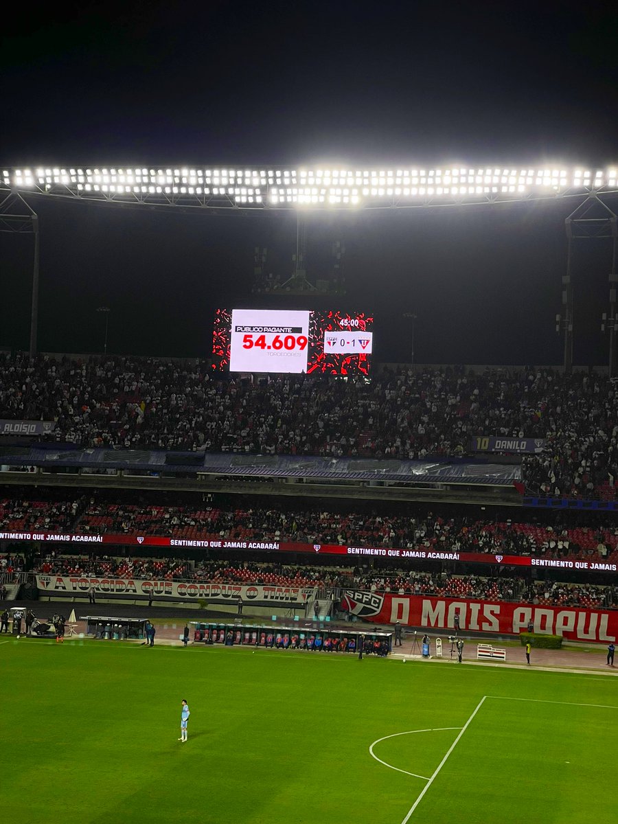 Ainda sem entender onde foram parar os outros ingressos. 

A torcida visitante não lotou, ok, mas também não ficou com uma carga de mais de 6K ingressos.