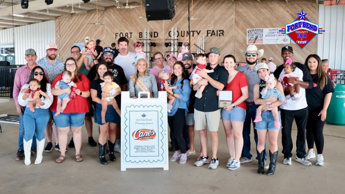 fbcfair's tweet photo. Some of the fair's smallest champions! Here's to our 1st and 2nd place Diaper Derby winners. #fbcfair #fbcf #fortbendcountyfair #fairtime #fairdays #PromotingFamilyYouthAgriculture #fairszn🎡 https://t.co/epFMCTEXR7