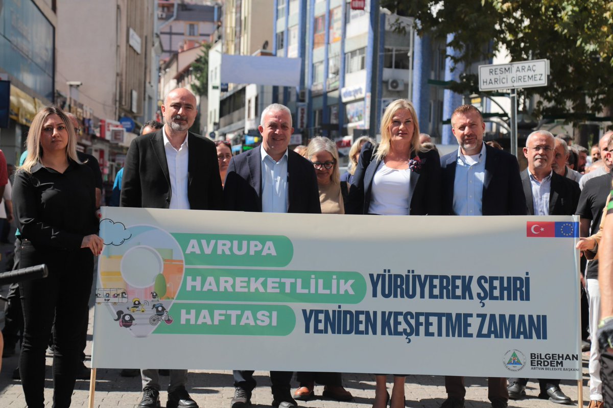 Avrupa Birliği Türkiye Delegasyonu Mali İş Birliği Bölüm Başkanı Maria Luisa Wyganowski ve AB Türkiye Delegasyonu Ulaştırma ve Altyapı Sektör Yöneticisi / Program Yöneticisi Dr. Göktuğ Kara, Avrupa Hareketlilik Haftası kapsamında Artvin ve Hopa’da…