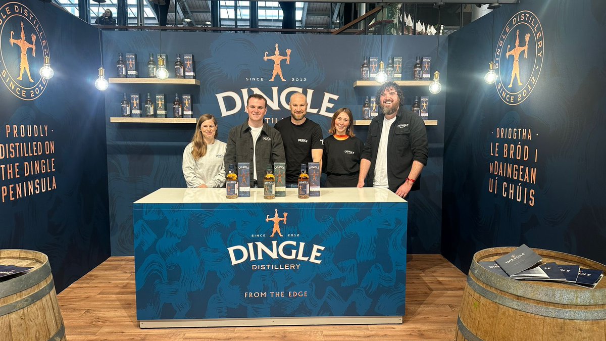 We are excited to be back at Whiskey Live Paris this weekend! 🥃 and even more exciting to be here with our new releases, our 10 Year Old Dingle Single Malt &amp; Dingle Single Pot Still!