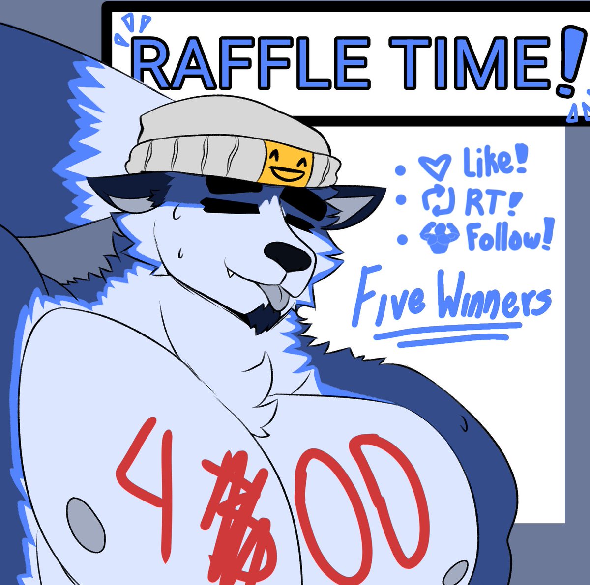 For getting 400,, I'm doing an art raffle!! :D
To join:
-Like
-RT
-Follow
Post a reference of your oc (NO NSFW IMAGES), and I randomly choose 5 winners.
I'll close this in a week, or early if needed. So join fast! :3c