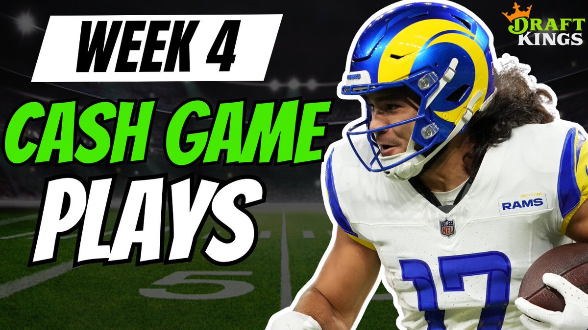 New Video 🚨

DraftKings - NFL Week 4 Cash Plays

📺: youtu.be/cghSJihGfKs