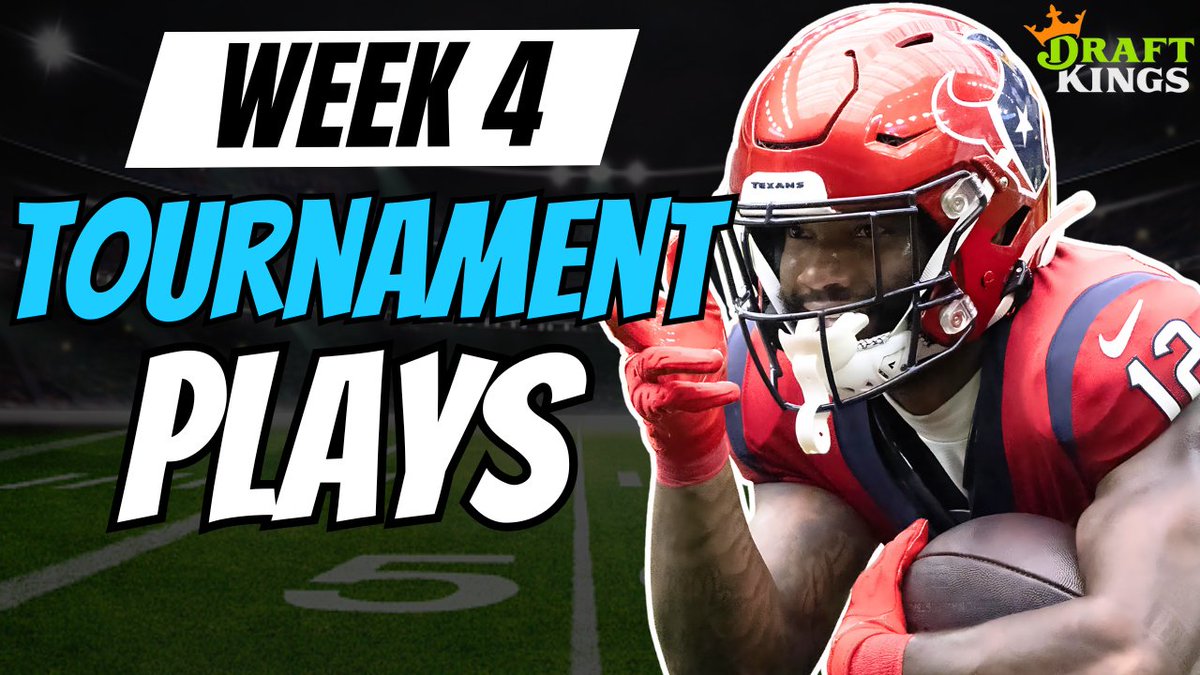 New Video 🚨

DraftKings - NFL Week 4 Tournament Plays

📺: youtu.be/i1x1PE0L5Lo