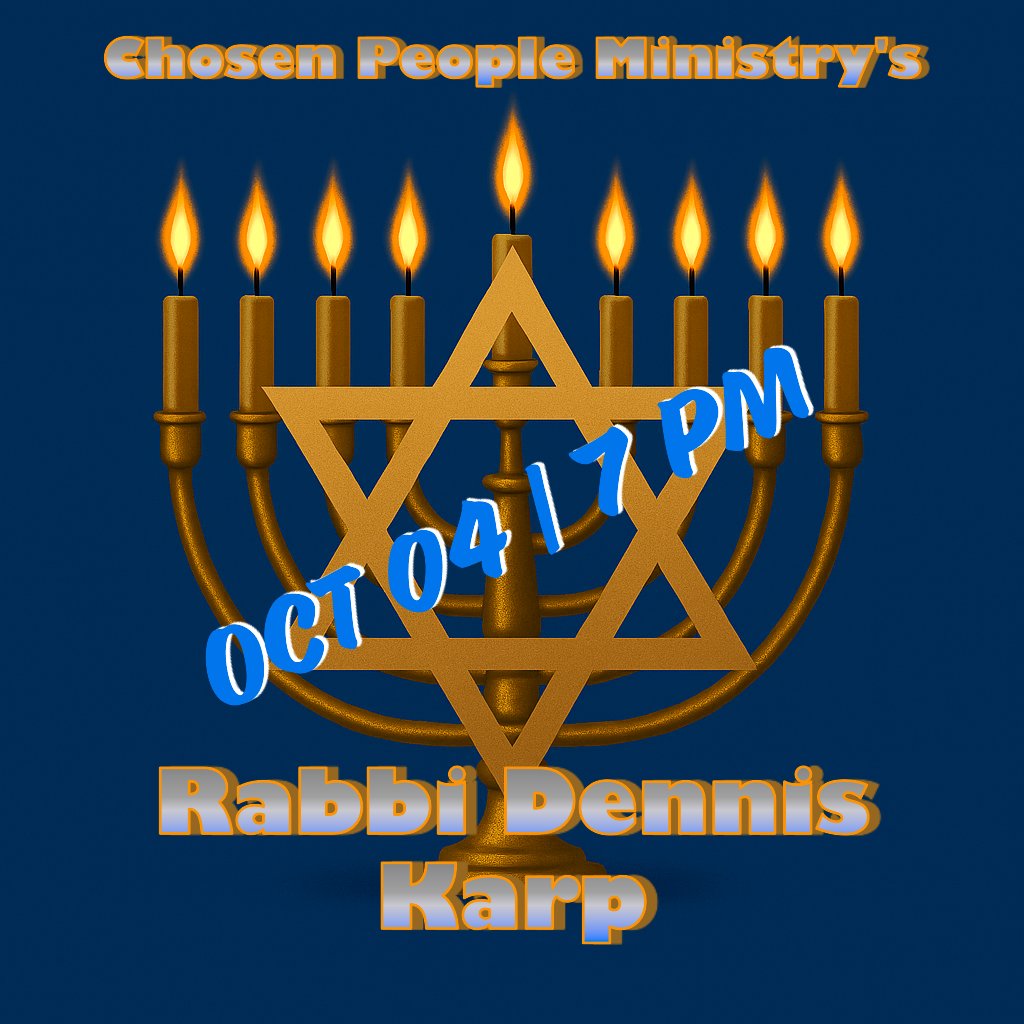 svbcfamily's tweet image. Join us at Shenandoah Valley Baptist Church on Oct 4 at 7 p.m. as Rabbi Dennis Karp of Chosen People Ministry brings an inspiring message! Don’t miss this special evening! ✨🙏 #FaithEvent #ShenandoahValley #RabbiDennisKarp