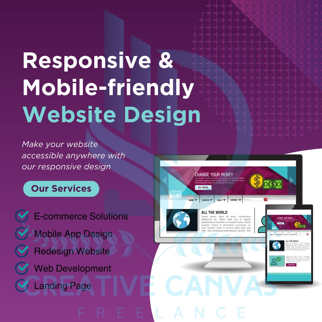 CreativeCa97's tweet photo. Hello there,
Nice to meet you,
I have 1 years of experience in WordPress Websites Design, Digital Marketing.
I can design a unique website for your business or for yourself.
📷That too within your budget.
📷The only condition is that we take order fiverr for strong security. https://t.co/NEtceaJRoZ