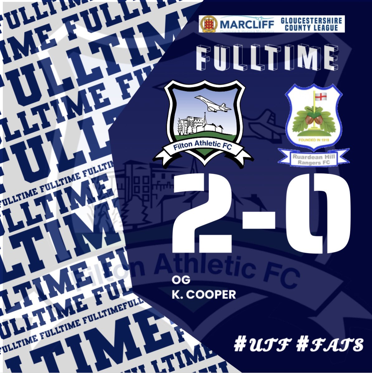𝔽𝕌𝕃𝕃𝕋𝕀𝕄𝔼! 

The First team take the points at home to extend the unbeaten run. A clean sheet for the barrier after some good saves.

#𝓤𝓣𝓕 #𝓕𝓐𝓣𝓢