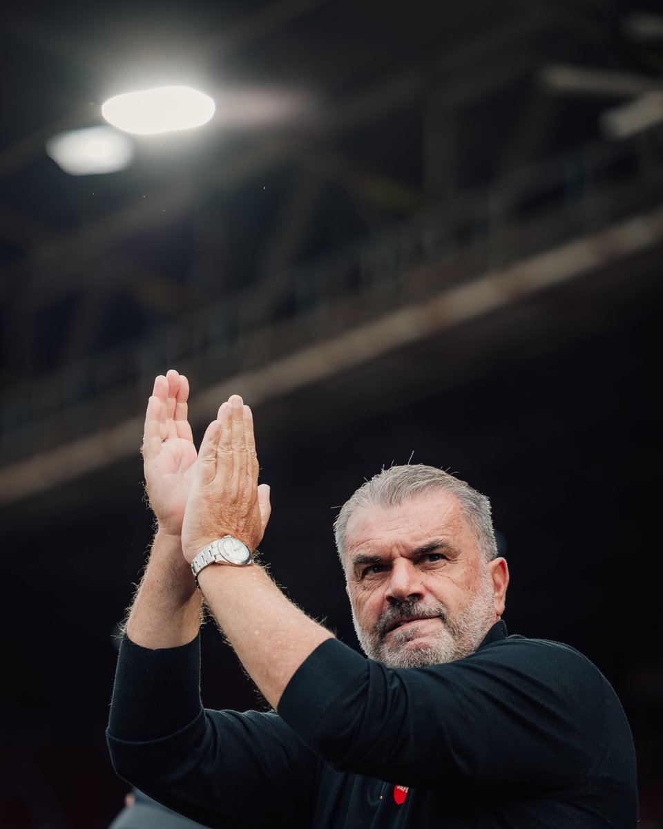 A warm City Ground reception for Ange. ❤️