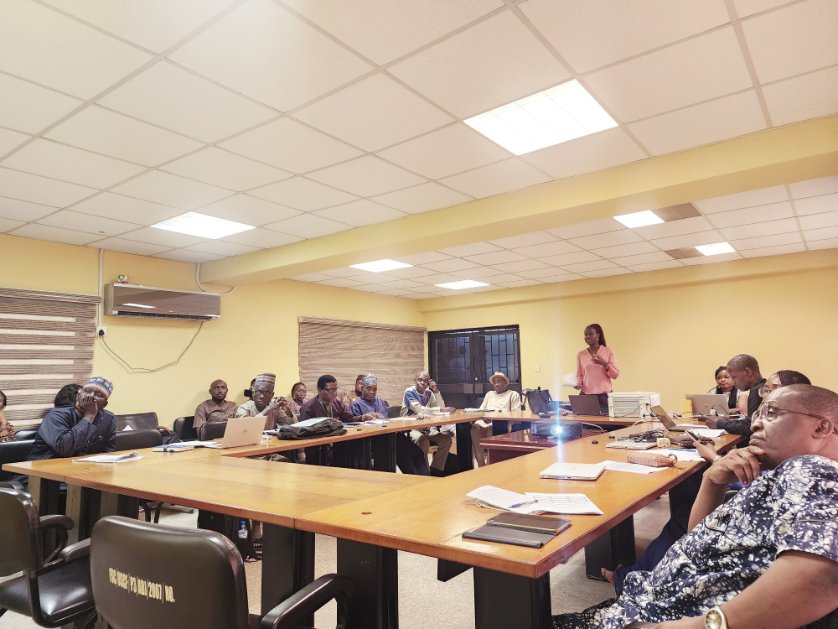 NAH_Initiative's tweet photo. Earlier this week, @NAH_Initiative, convened key stakeholders from various departments and relevant ministries, with coordination from FMBEP
The meeting’s objectives were to validate the Education Sector Brief draft to ensure it reflects the sector realities 
#DataSystems  #NAHI https://t.co/igL9zV9rEs