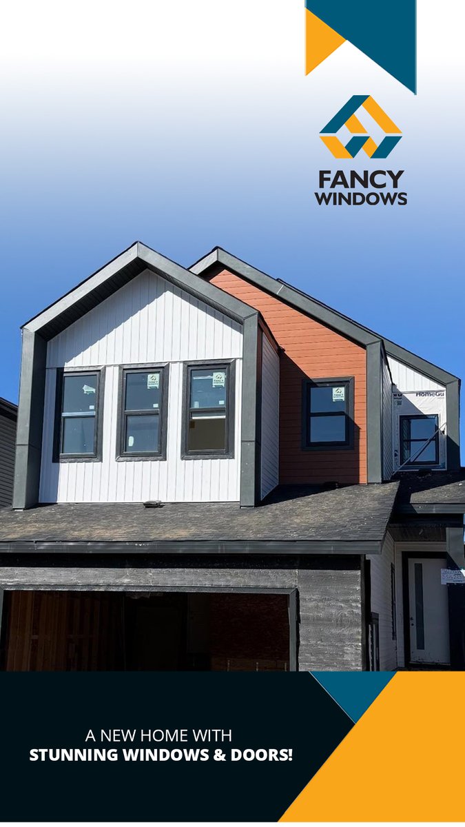 fancy_windows's tweet image. 🏡 Transforming homes, one window at a time! For this single-family home project, we supplied:
 ✔️Black windows to blend with the contemporary exterior finish  
 ✔️A grand 8 ft entry door for a welcoming touch
 
#FancyWindows #WindowsAndDoors #FancyDoors #BrightInteriors