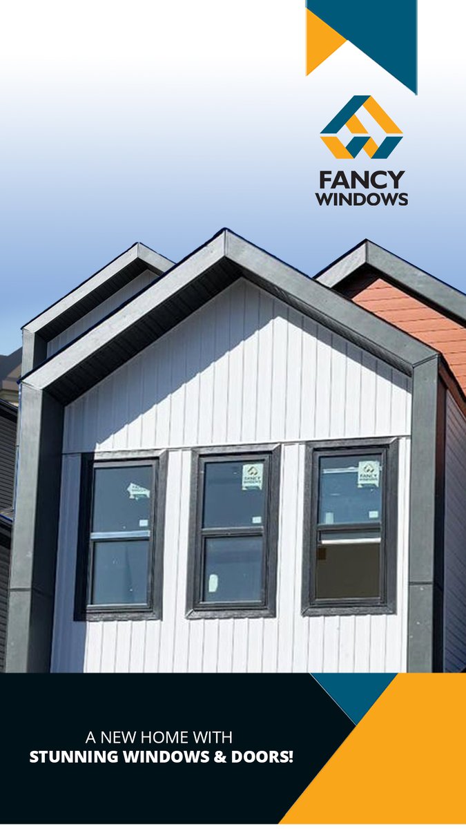 fancy_windows's tweet image. 🏡 Transforming homes, one window at a time! For this single-family home project, we supplied:
 ✔️Black windows to blend with the contemporary exterior finish  
 ✔️A grand 8 ft entry door for a welcoming touch
 
#FancyWindows #WindowsAndDoors #FancyDoors #BrightInteriors