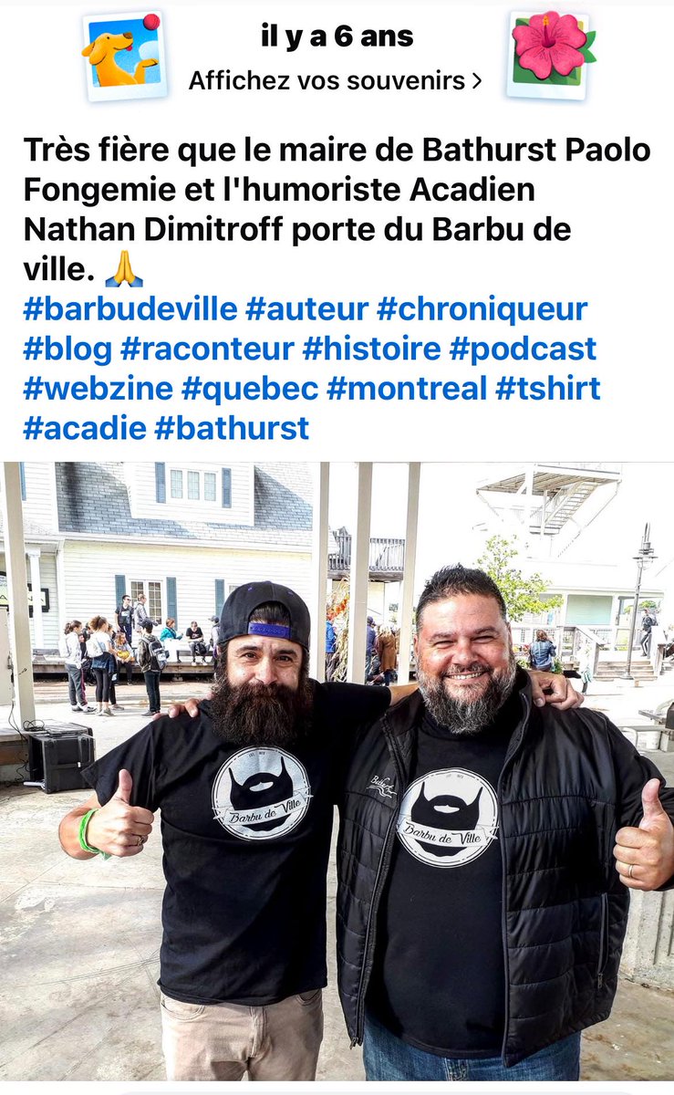 Barbu de ville (Patrick) tweet media