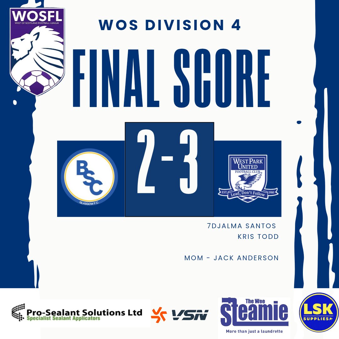 West Park United FC WOS tweet media
