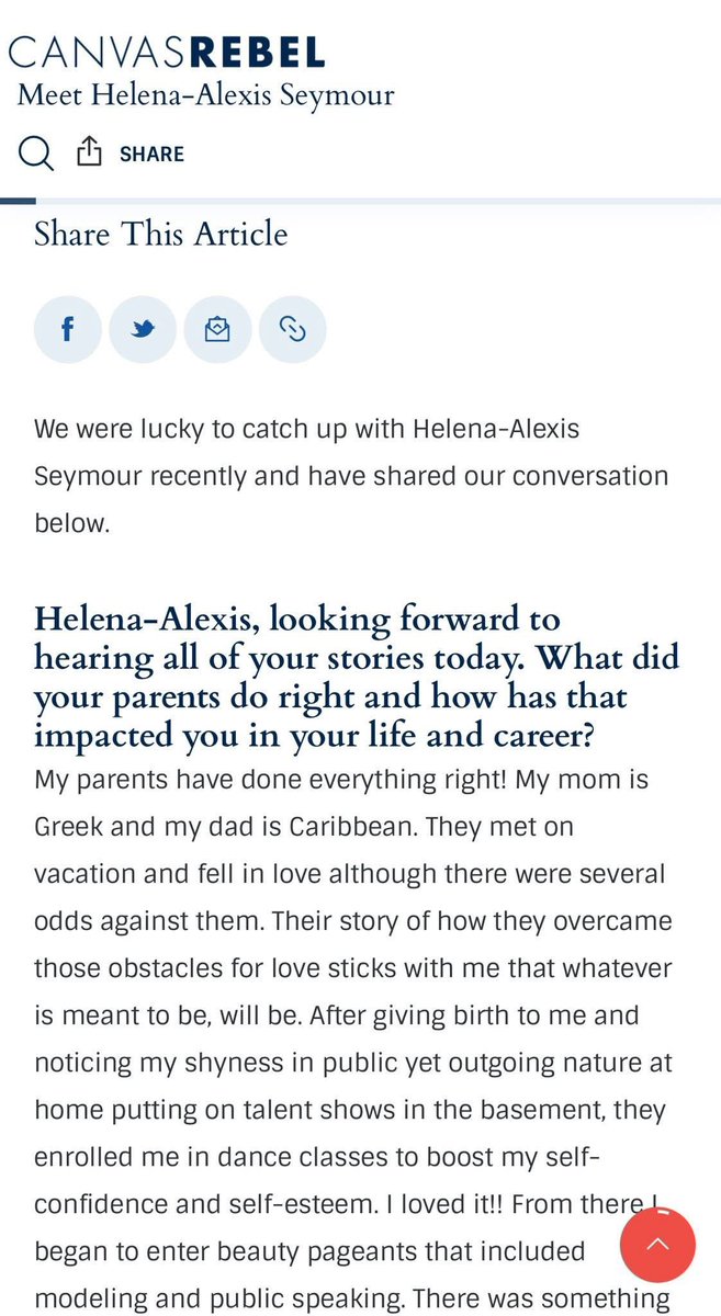 AngiesModels's tweet image. Thrilled for our daughter Helena-Alexis Seymour as soon as she arrived in this world the day after they featured her on the cover of the newspaper! We always envisioned that she was destined to accomplish remarkable feats and leave an indelible mark!