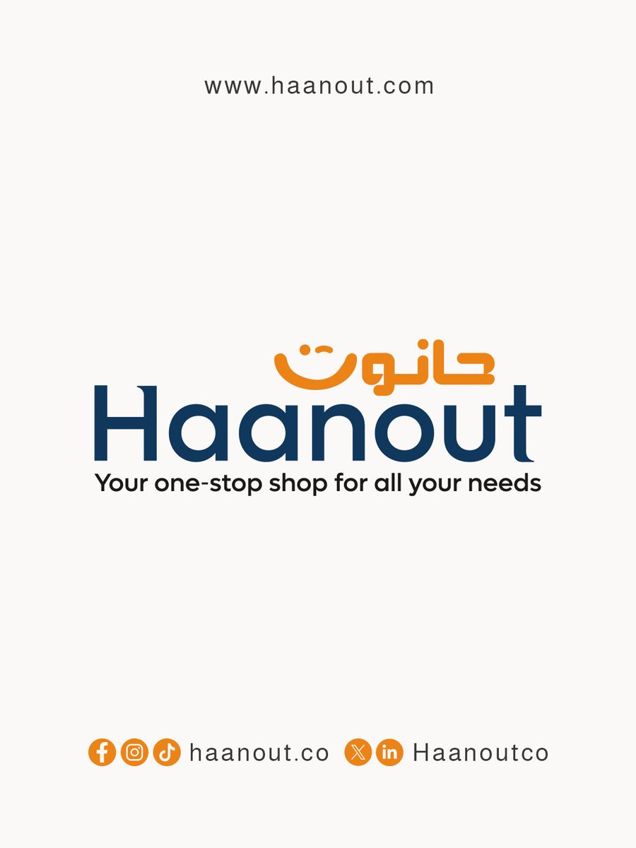 Haanoutco's tweet photo. يسعدنا إطلاق حانوت | Haanout ✨
أول سوق إلكتروني شامل ومتعدد البائعين في سوريا 🇸🇾
في خطوة تهدف إلى:
• دعم روّاد الأعمال والمشاريع الصغيرة والكبيرة
• تمكين الحرفيين والتجار من الوصول لآلاف العملاء
• إحياء التجارة المحلية بعد سنوات الحرب
• توفير تجربة تسوّق آمنة وسهلة https://t.co/prIkKYLgAQ