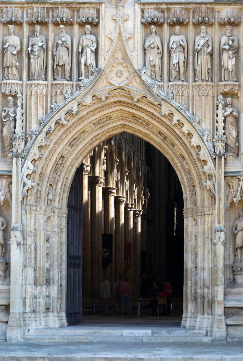 Great West Door of Beverley Minster