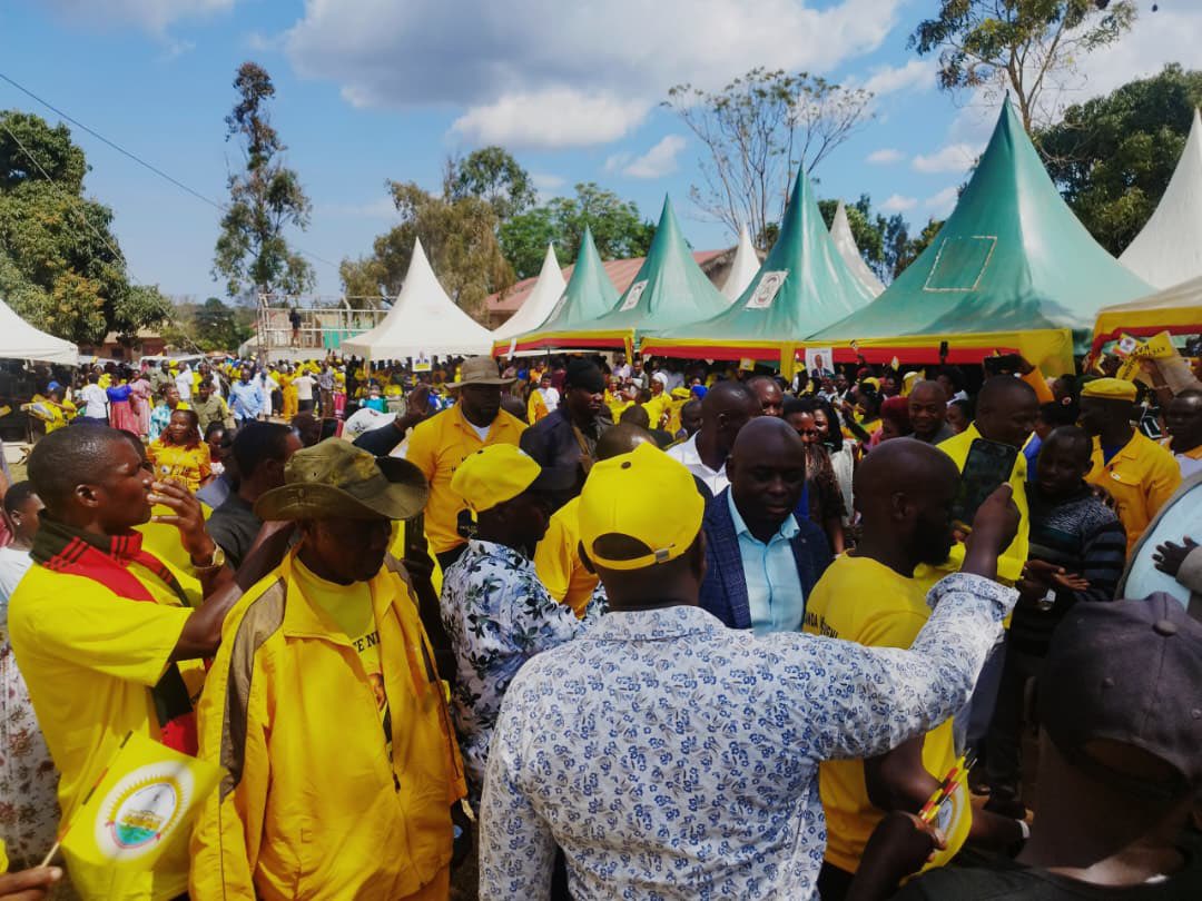 Witcarol11's tweet photo. The celebration was graced by several leaders, including parliamentary flag bearers (Hon. Joan Nalule, Hon. Kityo Sarah, Hon. Sseremba Godfrey), RDCs, and other dignitaries.
#ProtectingTheGains
#BugandaKuM7 https://t.co/erQhRjhPcF