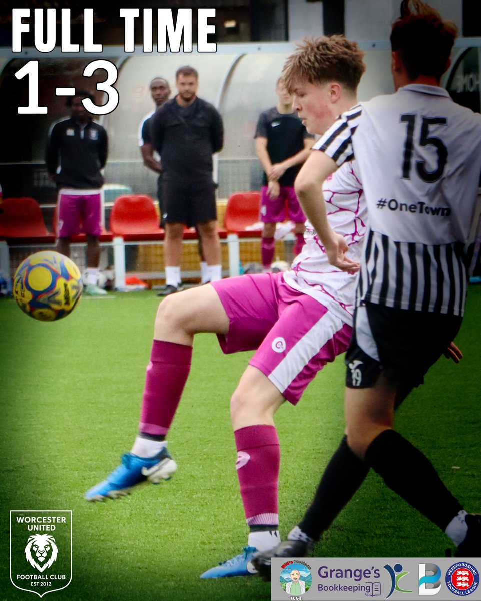 ❌ FT: Worcester United 1–3 FC Wickhamford ❌

A difficult afternoon in the County Cup at Langland Stadium.

United were reduced to ten men after just ten minutes, leaving the lads with a mountain to climb. Wickhamford made their advantage count, scoring three times before a late