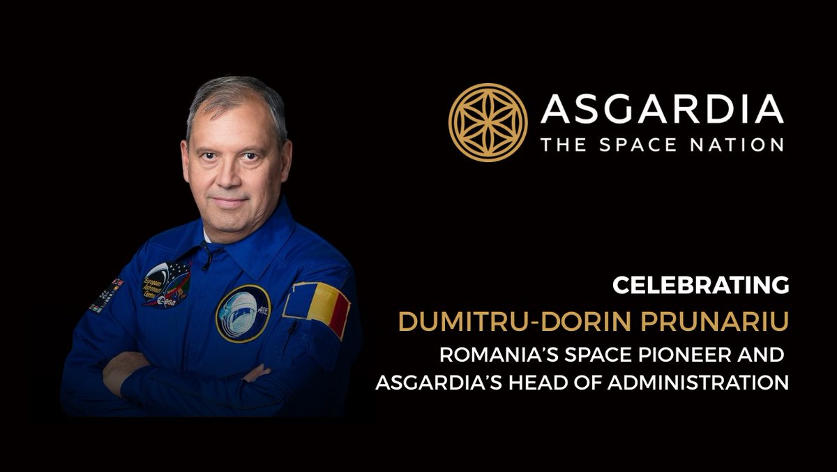 AsgardiaSpace's tweet photo. Celebrating Dumitru Dorin Prunariu, Romania’s first astronaut and Asgardia’s Head of Administration. His journey inspires humanity’s space future. 🚀
Learn more about his story on our website: https://t.co/eVZISz3MiL
#SpacePioneer #Asgardia https://t.co/gjIdjggvso