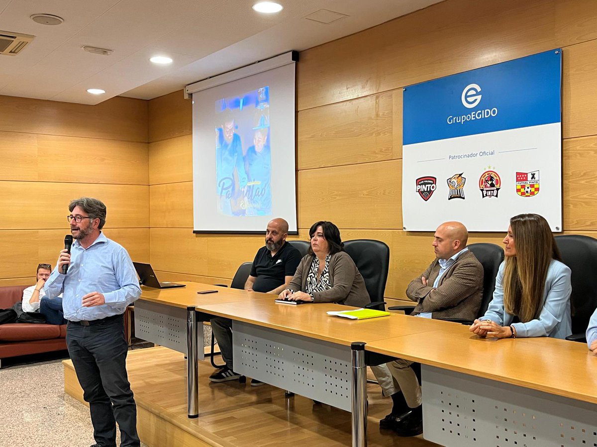 ✅️Este sábado, en el acto de presentación de los patrocinios <a href="/GrupoEgido/">Grupo Egido</a> al deporte local, he reiterado el compromiso de mi Gobierno en el fomento del deporte con la mejora de instalaciones y con subvenciones.

Les deseo todos los éxitos a nuestros equipos en esta temporada 💪