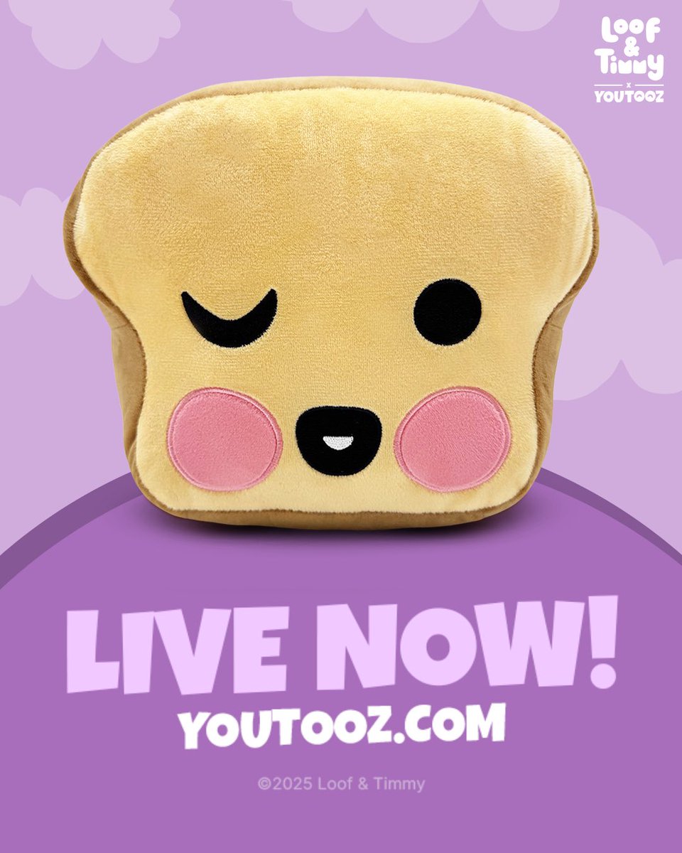 I need that LOOF!  ❤️🍞
￼
SHOP: youtooz.com