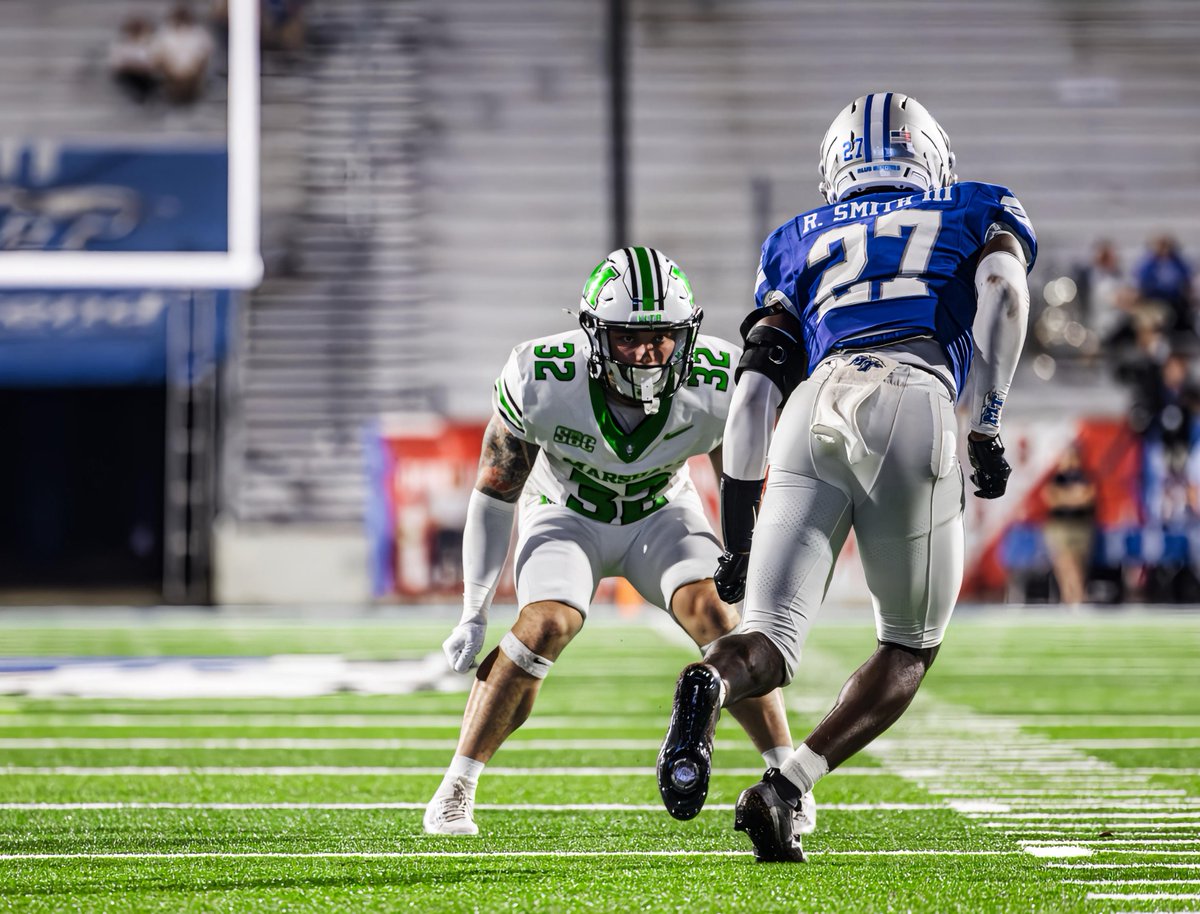 Saturdays are for college football 🏈💚 Game day energy—#32 locked in &amp; ready. @herd_fb We play for more. ⚡️ Always proud of you, Pete, and good luck to all your guys grinding it out across college football today. <a href="/pete_schuh/">Pete Schuh</a> 
Let’s go Herd! #WeAreMarshall #GoHerd