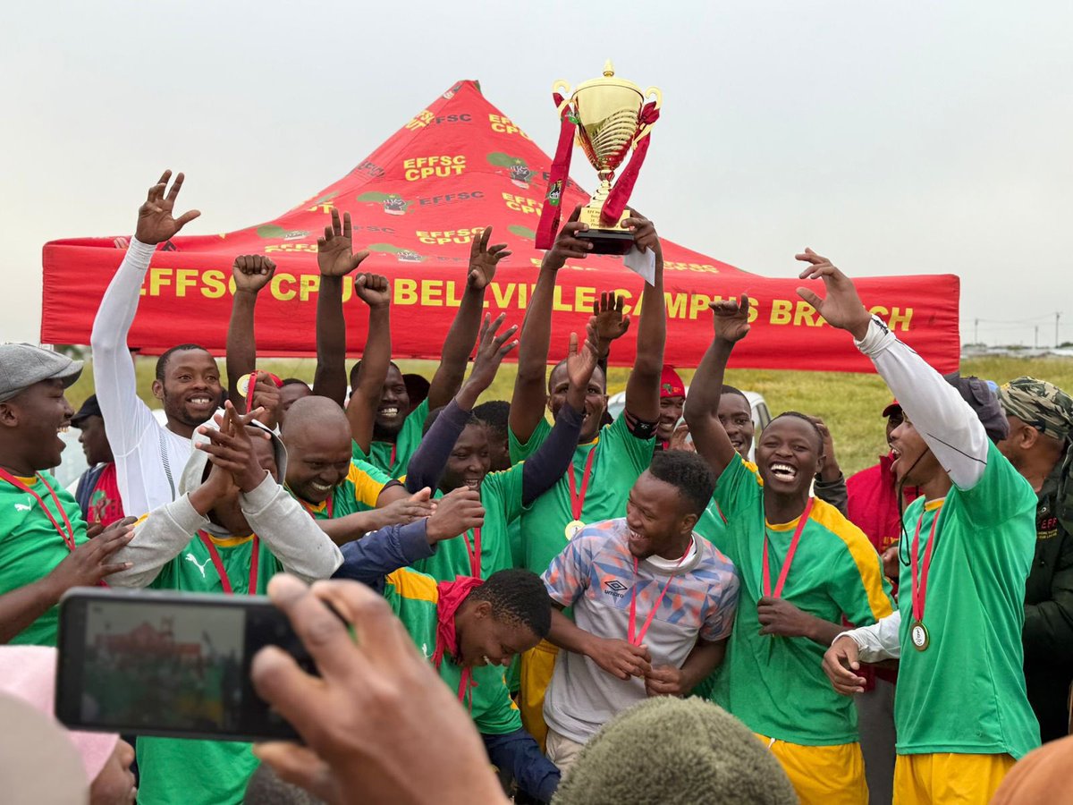 Members of the CCT, National Organisor Cmsr Mampuru &amp; Cmsr Mkhululi ‘Kusta’ Dlevu at a well organised EFF Heritage Soccer Tournament held in Ward 6 of Bergrivier, Western Cape.

EFF organised and Sponsored the event. Congratulations to Yizo Yizo Club for winning the Tournament.