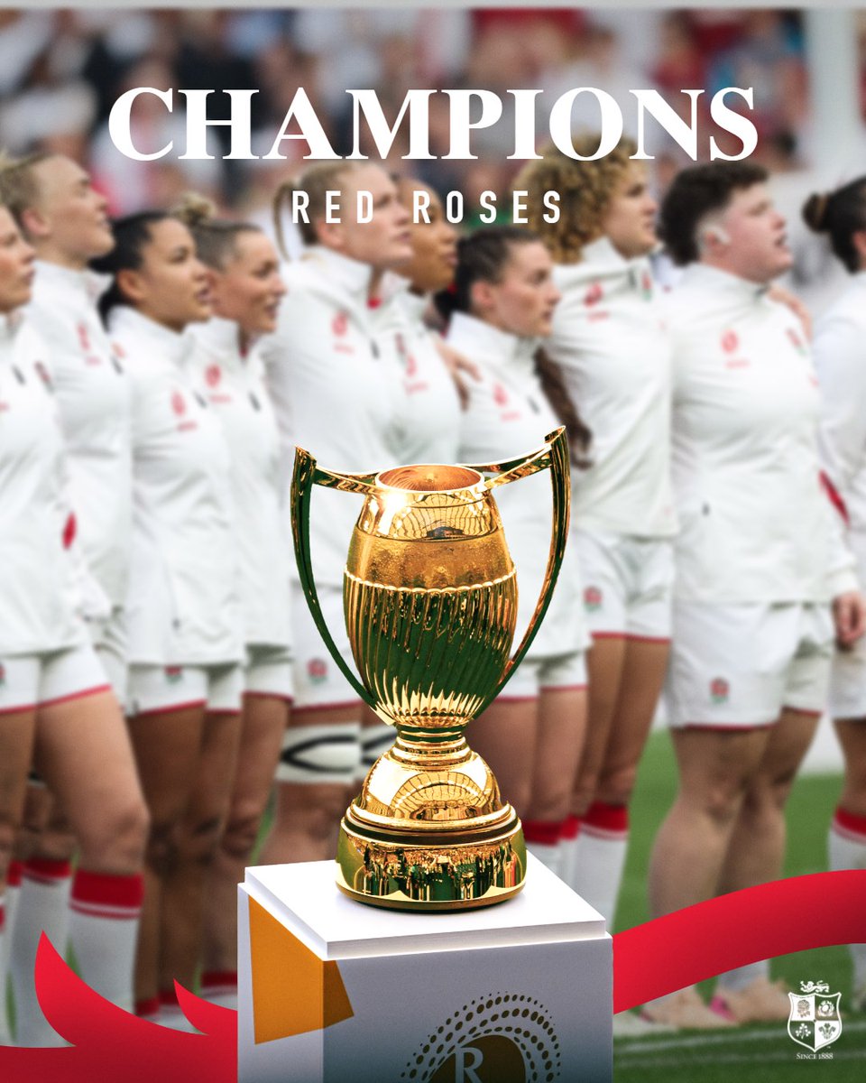 lionsofficial's tweet image. World Champions! Congratulations @RedRosesRugby on an incredible competition 👏🏆