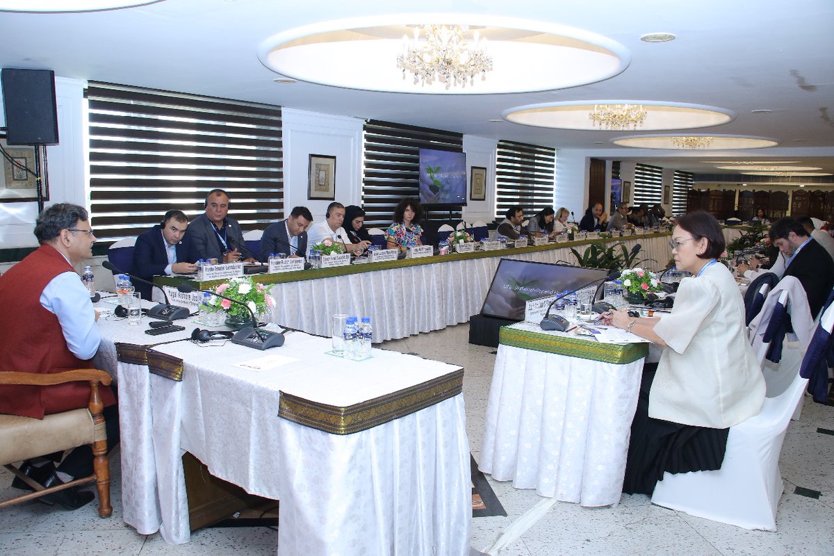 A great interaction on LiFE, Sustainability and Human Rights with senior officials of Human Rights Commissions of various countries organised by the NHRC.  Big thanks and Kudos to <a href="/India_NHRC/">NHRC India</a> for organising such impactful international capacity building programmes.