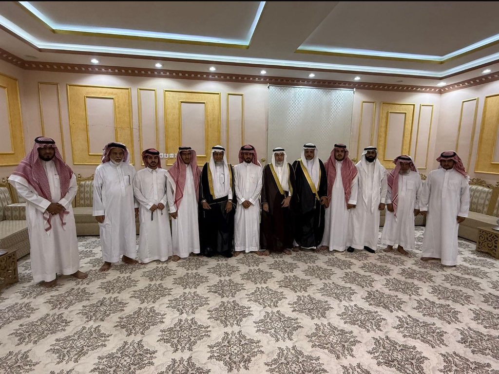 استقبل الشيخ جلال نافع ابن صندل مشائخ قبيلة صبح من حرب واللجنة الساعيه في #عتق_رقبتي_مقبل_ومرزوق_الصبحي طالبين المساهمه في الدية البالغه 30 مليون