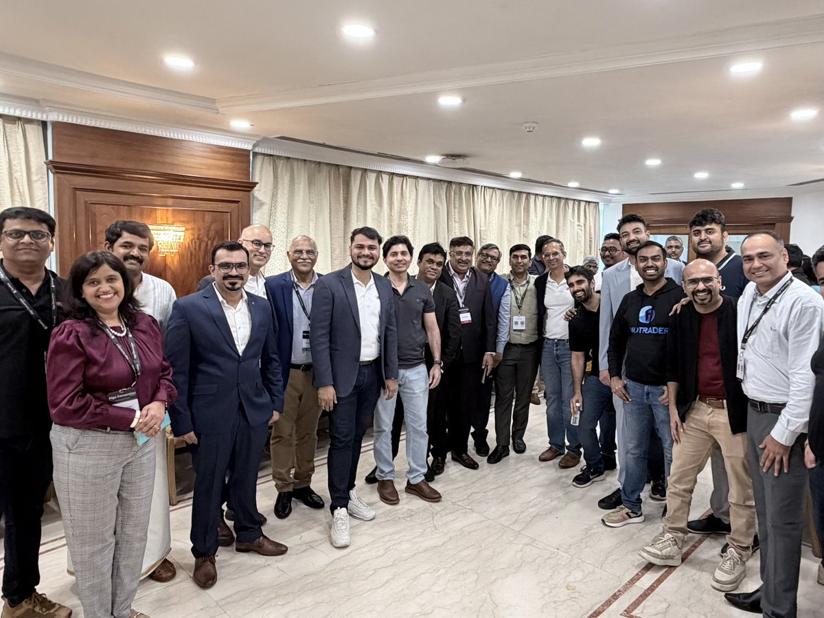 TanmayKurtkoti's tweet image. The strength of any market lies in its community. 

Grateful to be part of the incredible #AlgoCommunity at the #AlgoConvention hosted by @5paisa at @BSEIndia 
Ideas, innovation, and collaboration keep pushing us forward. 

#AlgoTrading