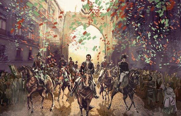 AmerangelLorenz's tweet image. 🇲🇽 27 de septiembre de 1821: día de la consumación de la independencia de México.

Esto se dio gracias al verdadero padre de la patria: Agustín de Iturbide, quien nos dio independencia, nombre y bandera.