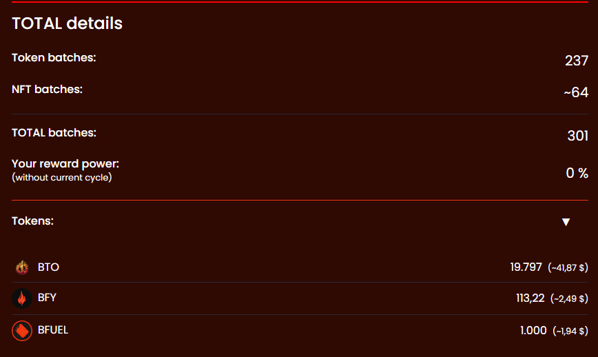 🎺Day 2/5 Recap!

🔥19,797 $BTO burned!

🚀The boost is ON: for 5 days straight, $BTO gets powered with 3 $EGLD daily in <a href="/BurnifyApp/">Burnify</a>!

💭How much $BTO can we burn⁉️

👉Day 3/5 is live — let’s burn!

<a href="/PulsarMvX/">Pulsar MVX</a> send 0,1 BFY to 100 reactions