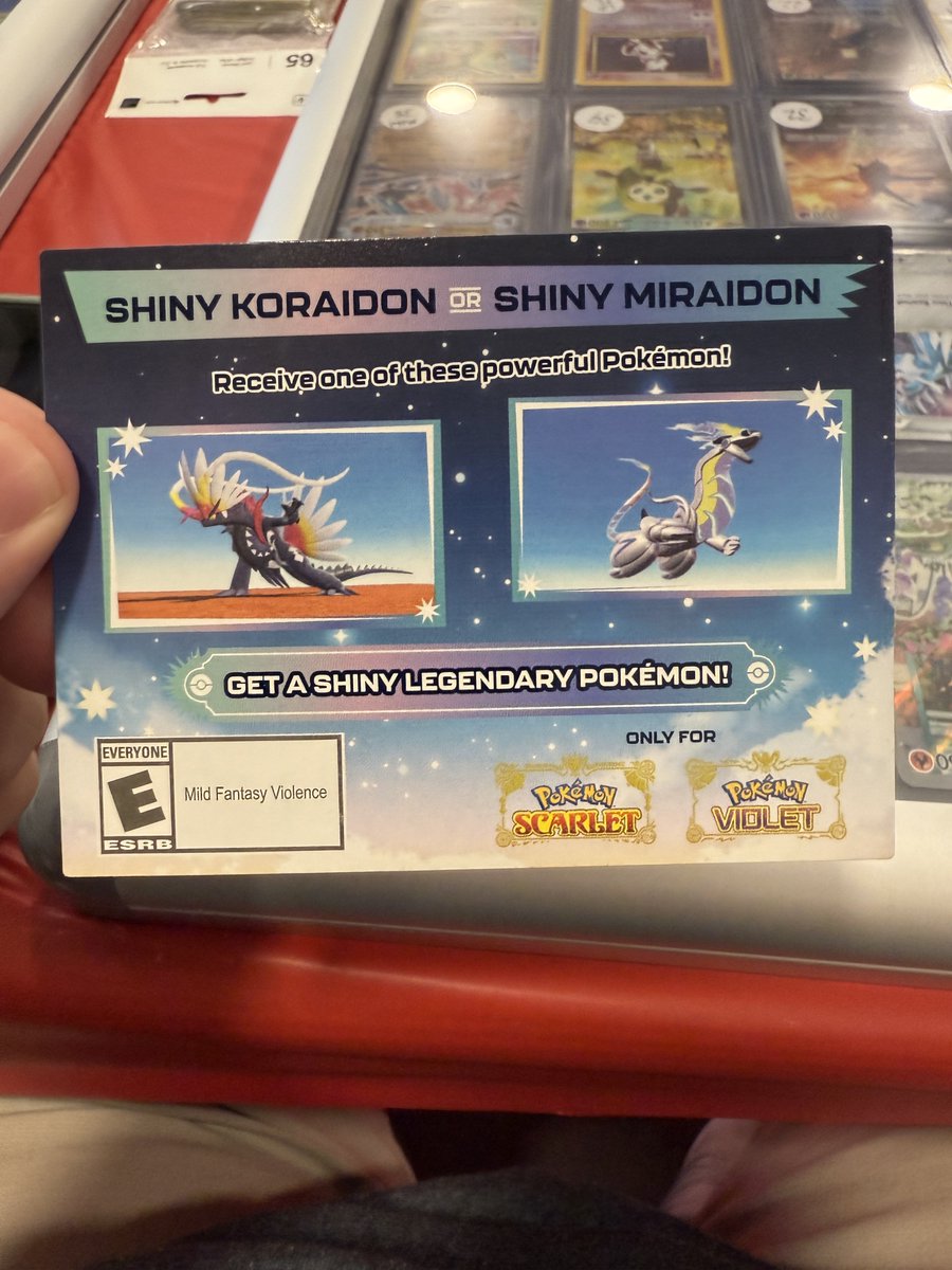 coronetpokestop's tweet image. A super cool GS employee stopped by the table and gave me this to give to someone who plays rather than scalping it 🫶 

So giving it away here :) 

Just follow me and rt :) 

Winner picked in 1 week