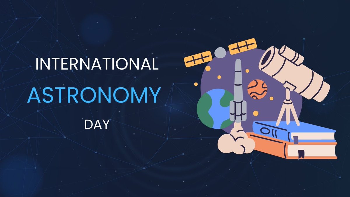 ✨ Happy International Astronomy Day! ✨ Today, we celebrate the wonder of the universe! Whether you’re stargazing, photographing the night sky, or just looking up, astronomy connects us across distances, communities &amp; generations. #Astronomy  #Space #InternationalAstronomyDay
