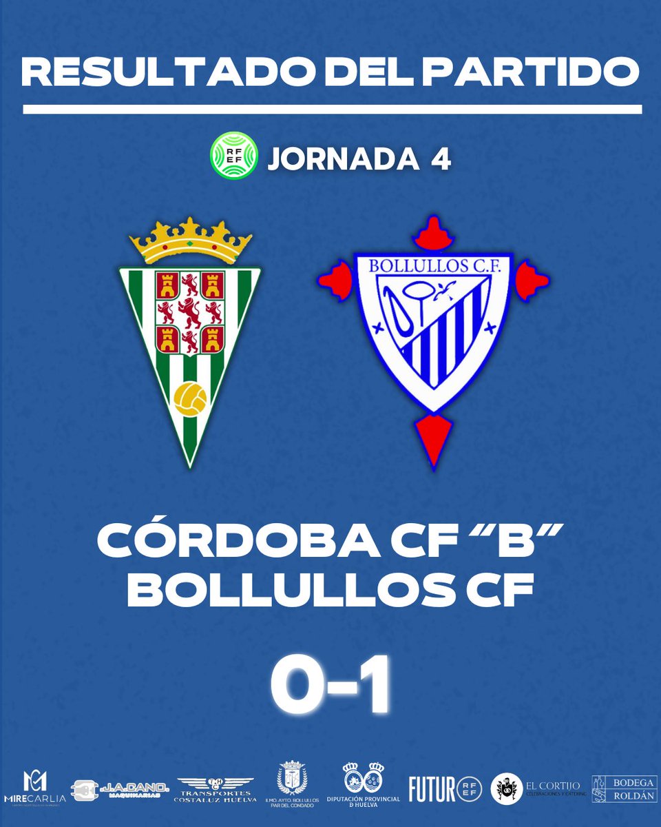 bollulloscf1933's tweet photo. 🔵 Una locura llamada, BOLLULLOS CF. Victoria de mucho trabajo de los pupilos de Calle en su visita a Córdoba. ¡Dale, #Bollullos! 📣💪🏽

⚽️ Gol de Andrés Pavón. 

#CórdobaBBollullos #VamosMiBollullos https://t.co/Ln1CgV4Mzo