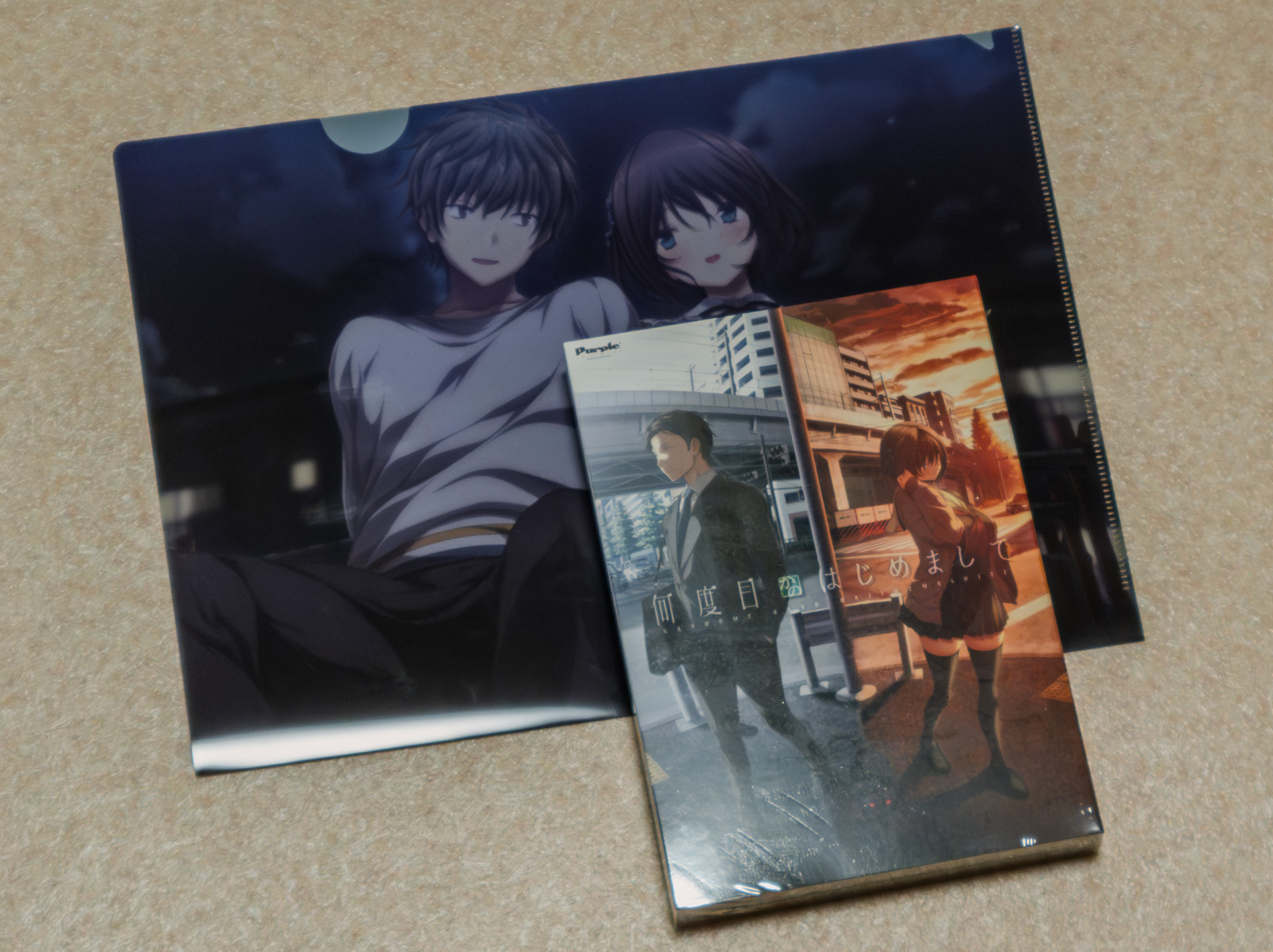 直筆サイン入り　旧都なぎ　キャンバスアート2種　作品集　ステッカー2種 2セット 儒烏風亭らでん 誕生日 フルセット 直筆サインポスト