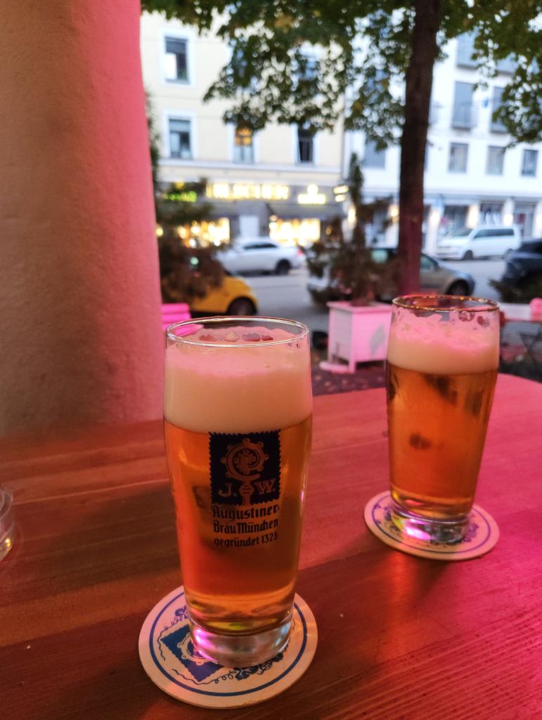 Bierchen Nr. 6 wird aufgeladen
