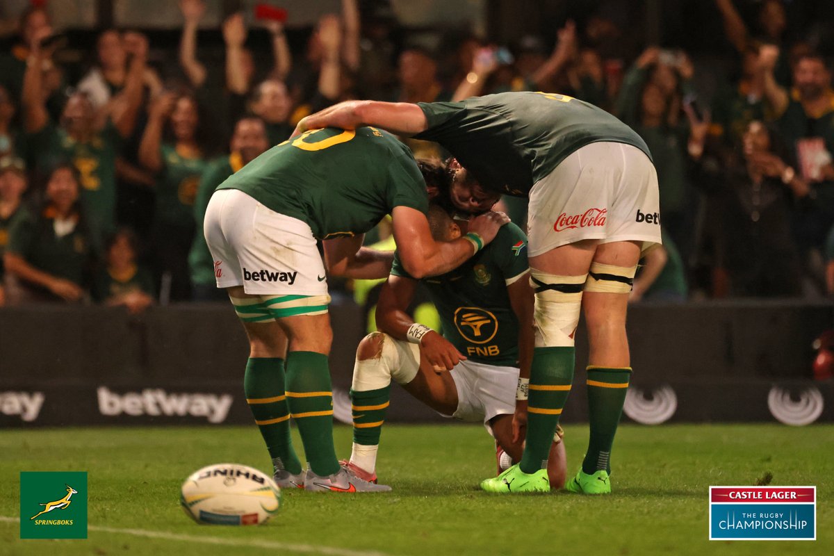 Springboks's tweet image. Mooi so Manie 🙌
#Springboks #ForeverGreenForeverGold #RSAvARG